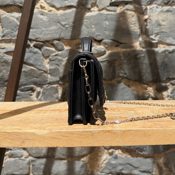 Dior My Dior Black Lambskin Cannage Mini Bag - Picture 7 of 16